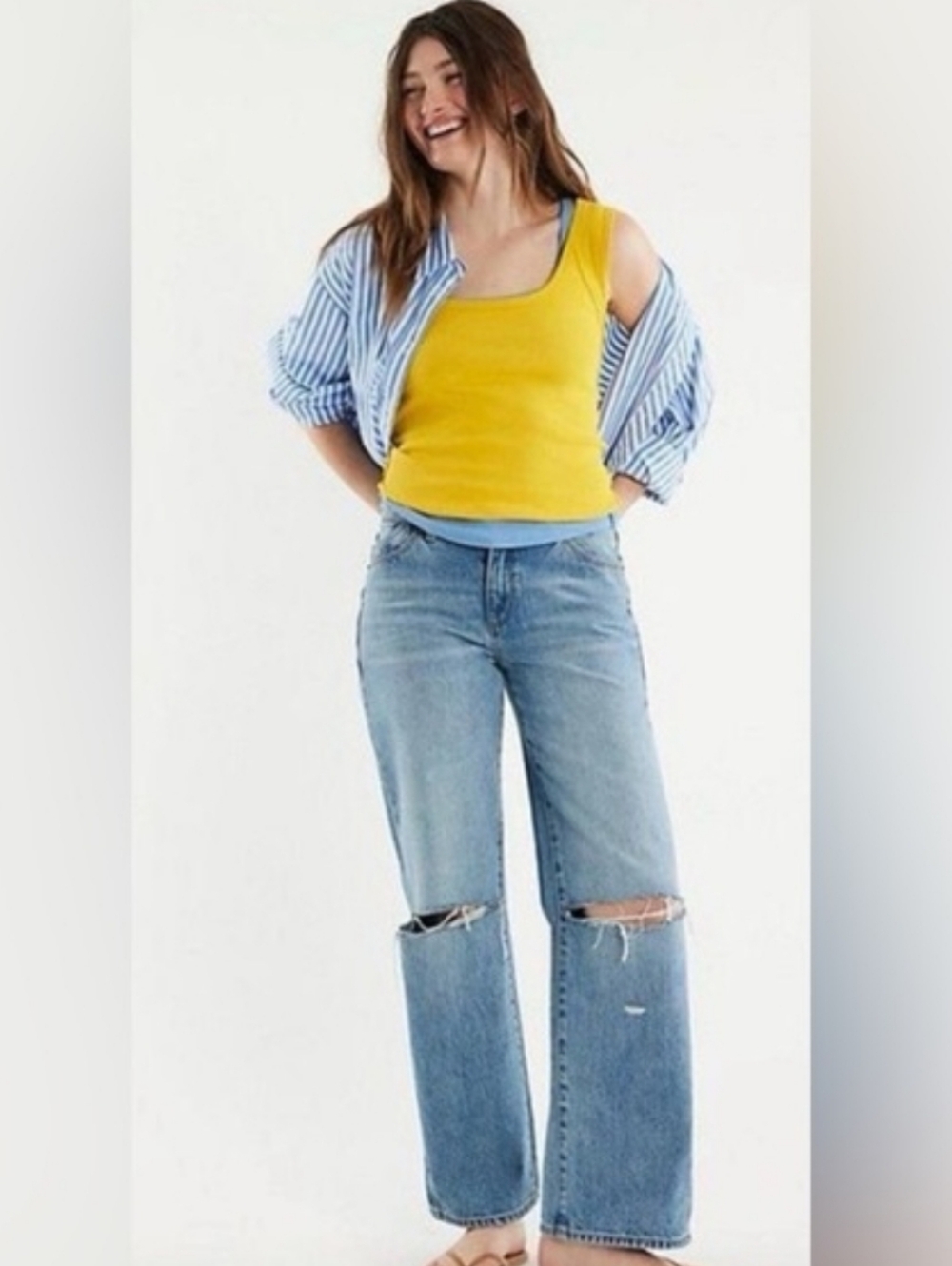 Free People Ribbed Tank Top - Picture 4 of 4